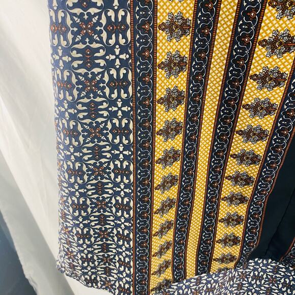 West Kei Patterned Hi Low Tank Top Large - Picture 4 of 8